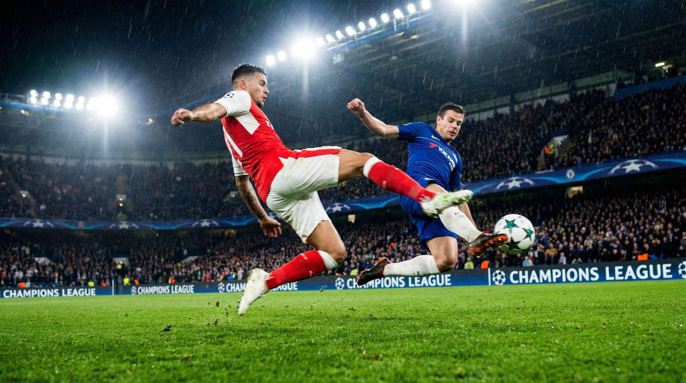 足球比赛精彩瞬间